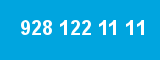 928 122 11 11 928 122 11 11